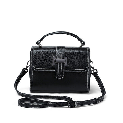 NIVANOO | Sac porté travers en cuir véritable