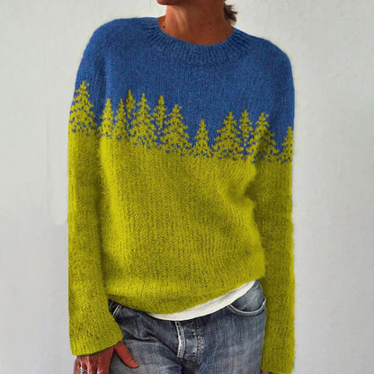 NIVANOO | Pull-Over Élégant à Silhouette Flatteuse